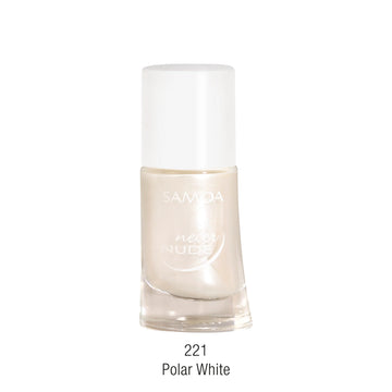 Samoa Never Nude Nail Polish - Polar White