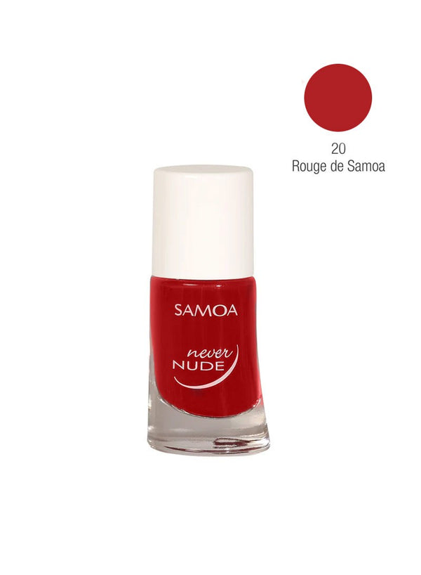 Samoa Never Nude Nail Polish - Rouge