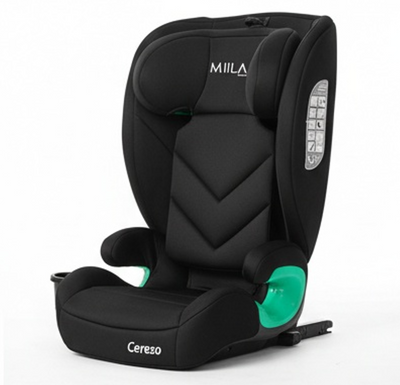 Miila Cereso ISOFIX Highback Booster Seat, 100-150 cm