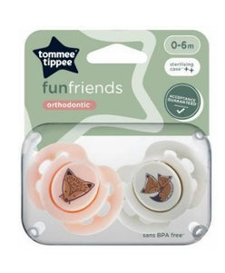 Tommee Tippee Funfriends Orthodontic Soother 0-6m