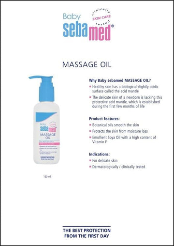 Sebamed Baby Soothing Massage Oil 150ml