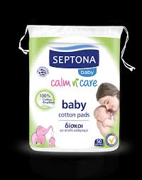 Septona Calm n Care Baby Cotton Pads