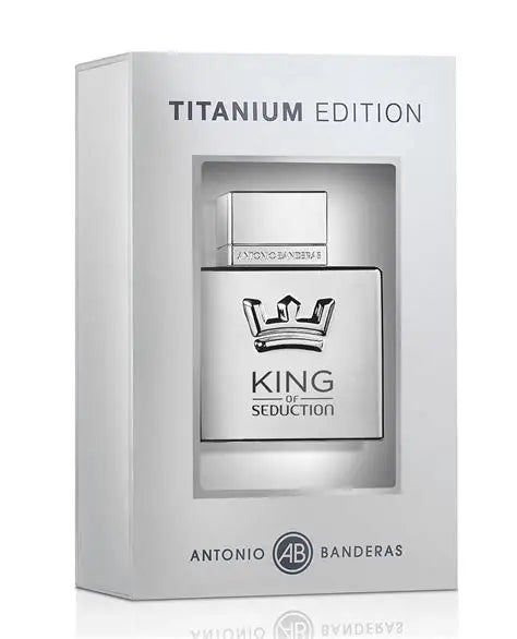 Antonio Banderas King of Seduction Eau De Toilet Titanium Edition 100 mL