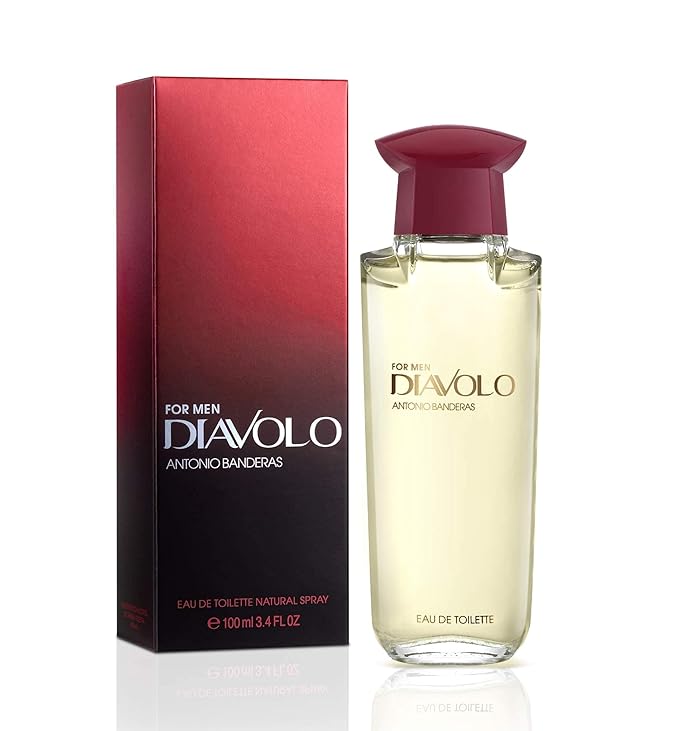 Socodile Antonio Banderas Perfumes Diavolo Eau de Toilette Spray for Men