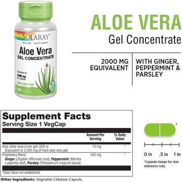 Solaray Aloe Vera Gel