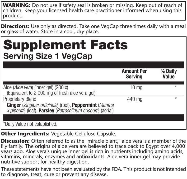 Solaray Aloe Vera Gel