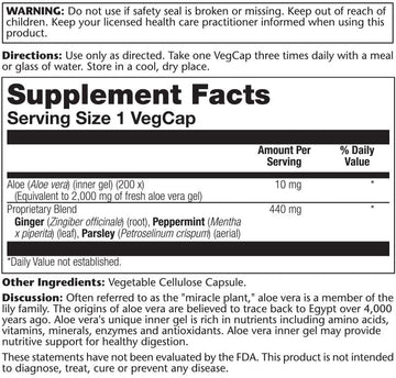 Solaray Aloe Vera Gel