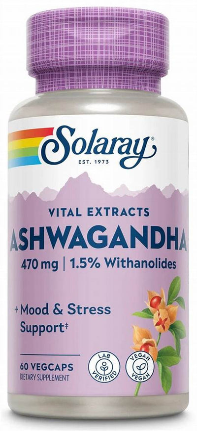 Solaray Ashwagandha Root Extract 470mg