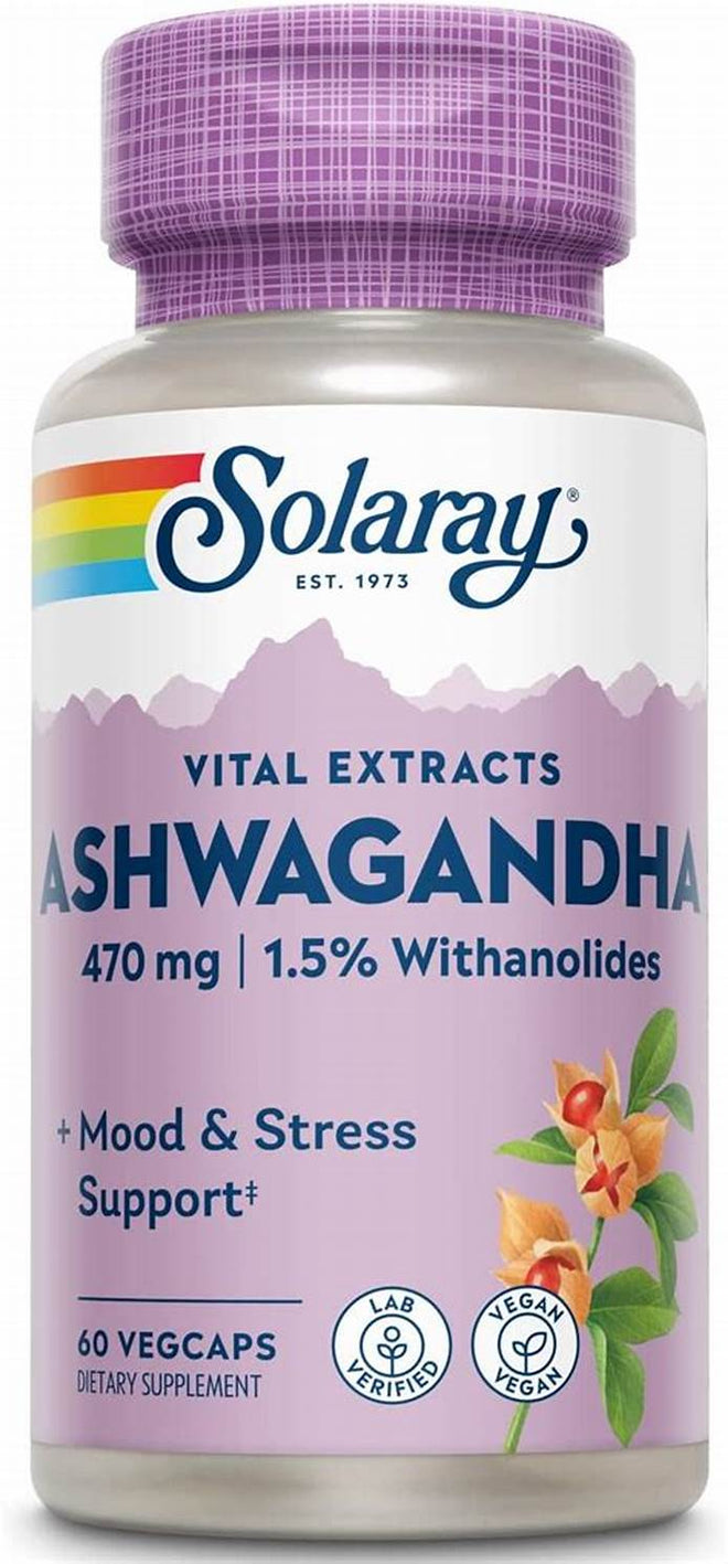 Solaray Ashwagandha Root Extract 470mg