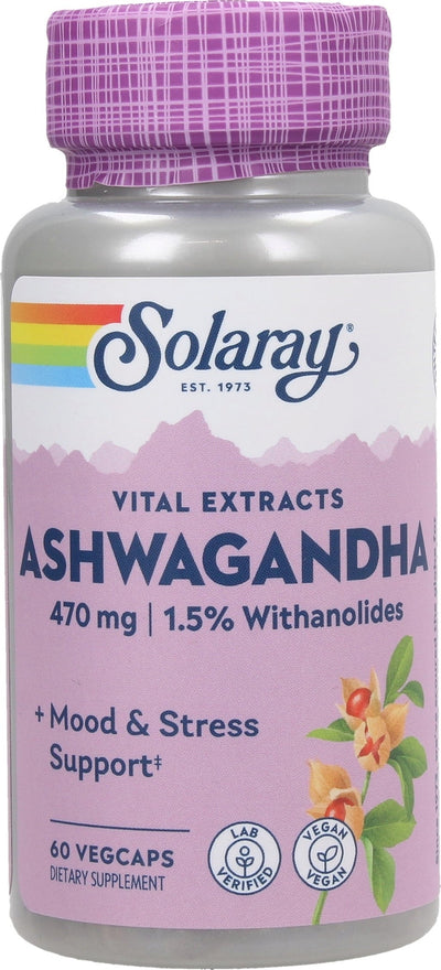 Solaray Ashwagandha Root Extract 470mg