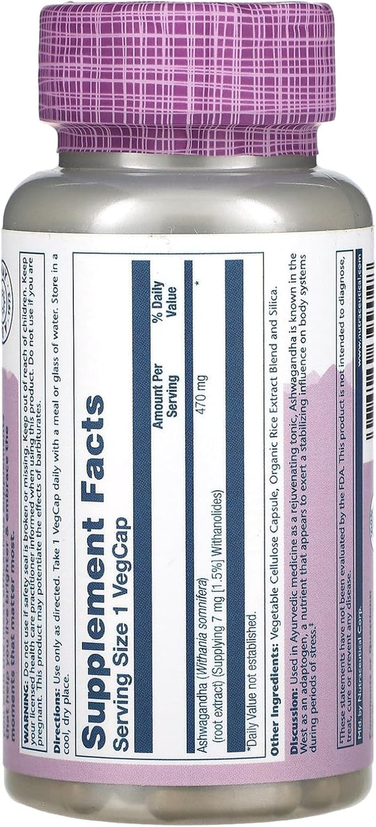 Solaray Ashwagandha Root Extract