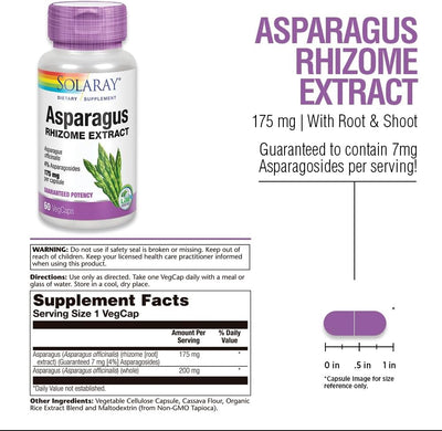 Solaray Asparagus Extract