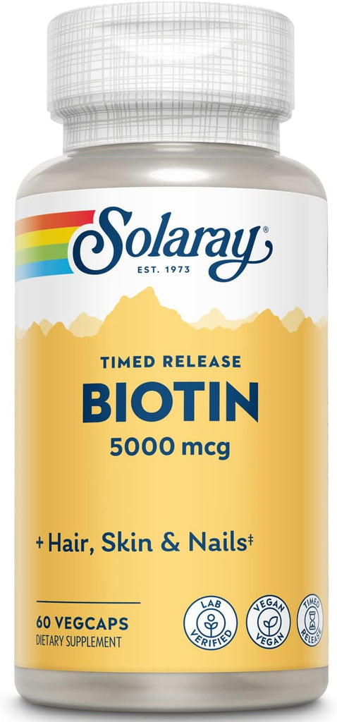 Solaray Biotin 5000mcg