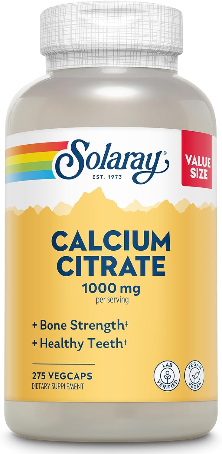 Solaray Calcium Citrate 1000 mg