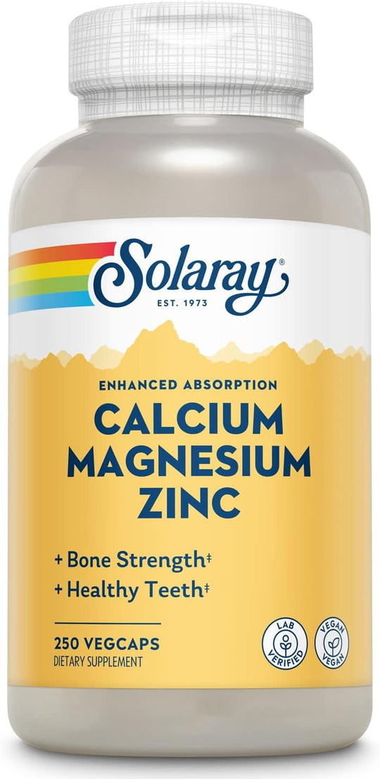 Solaray Calcium, Magnesium, Zinc