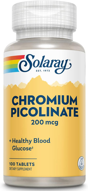 Solaray Chromium Picolinate 200 mcg