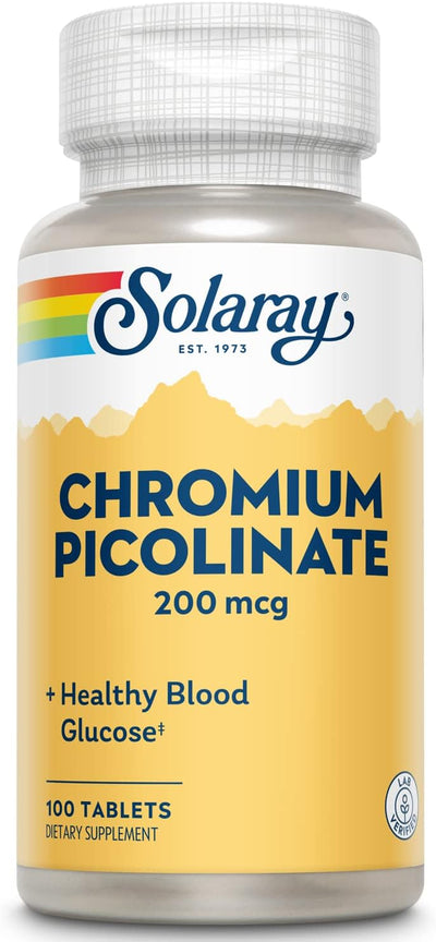 Solaray Chromium Picolinate 200 mcg