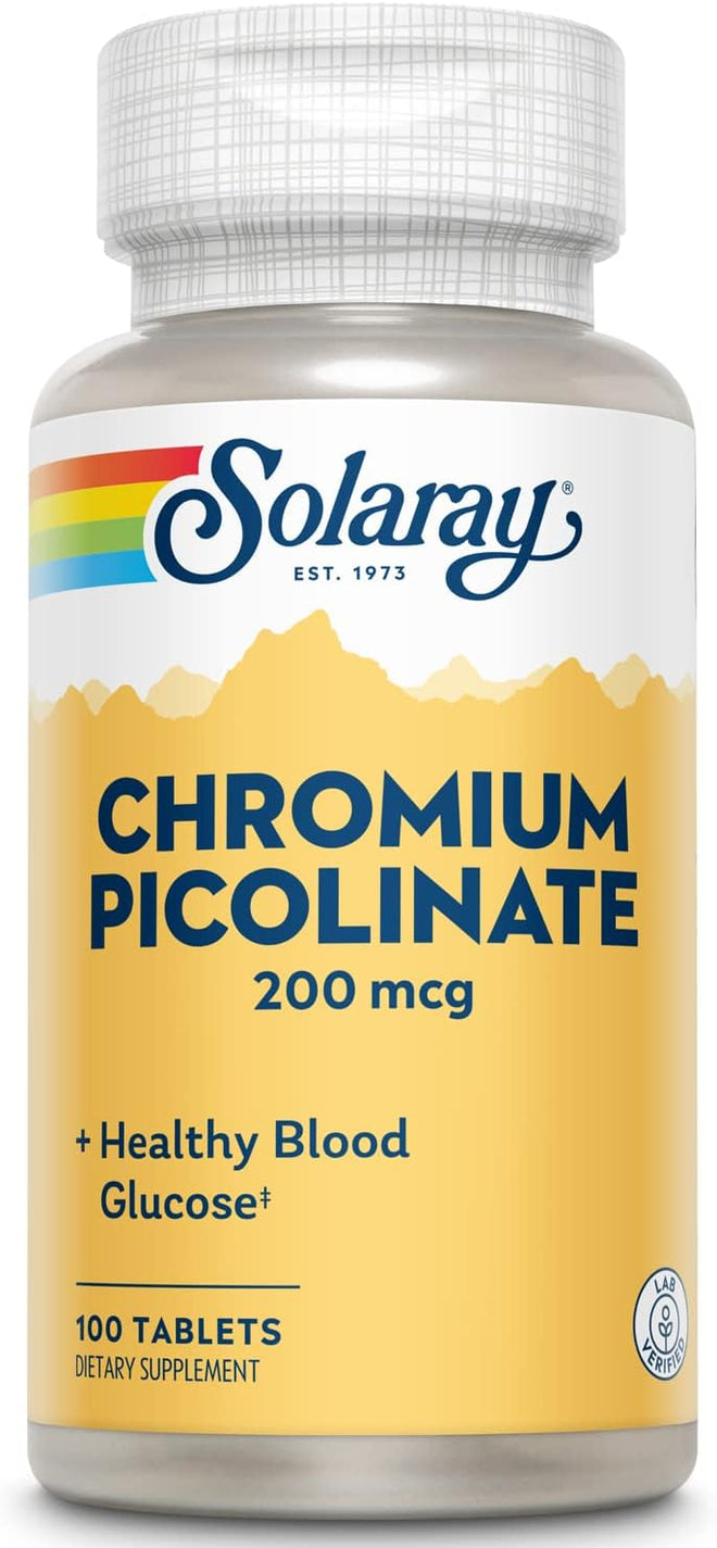 Solaray Chromium Picolinate 200 mcg