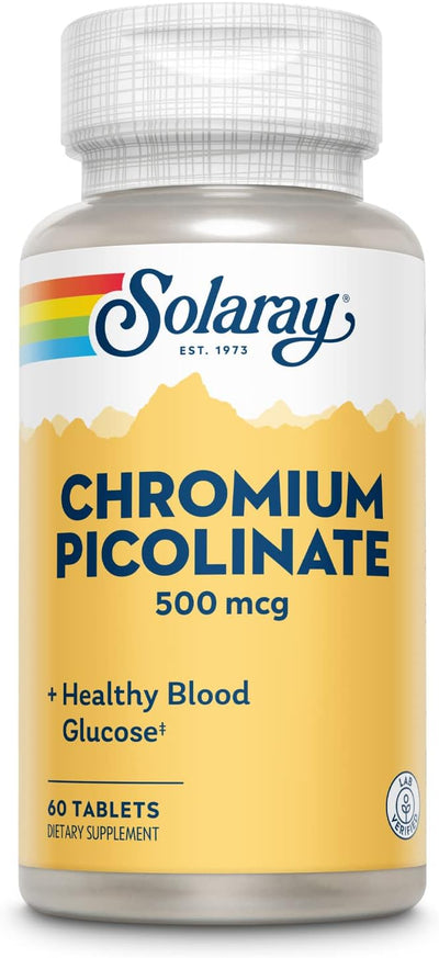 Solaray Chromium Picolinate 500 mcg