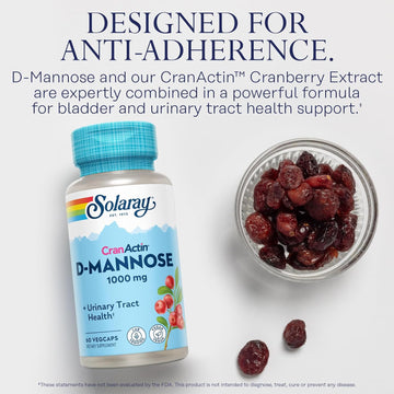Solaray D-Mannose + Cranberry