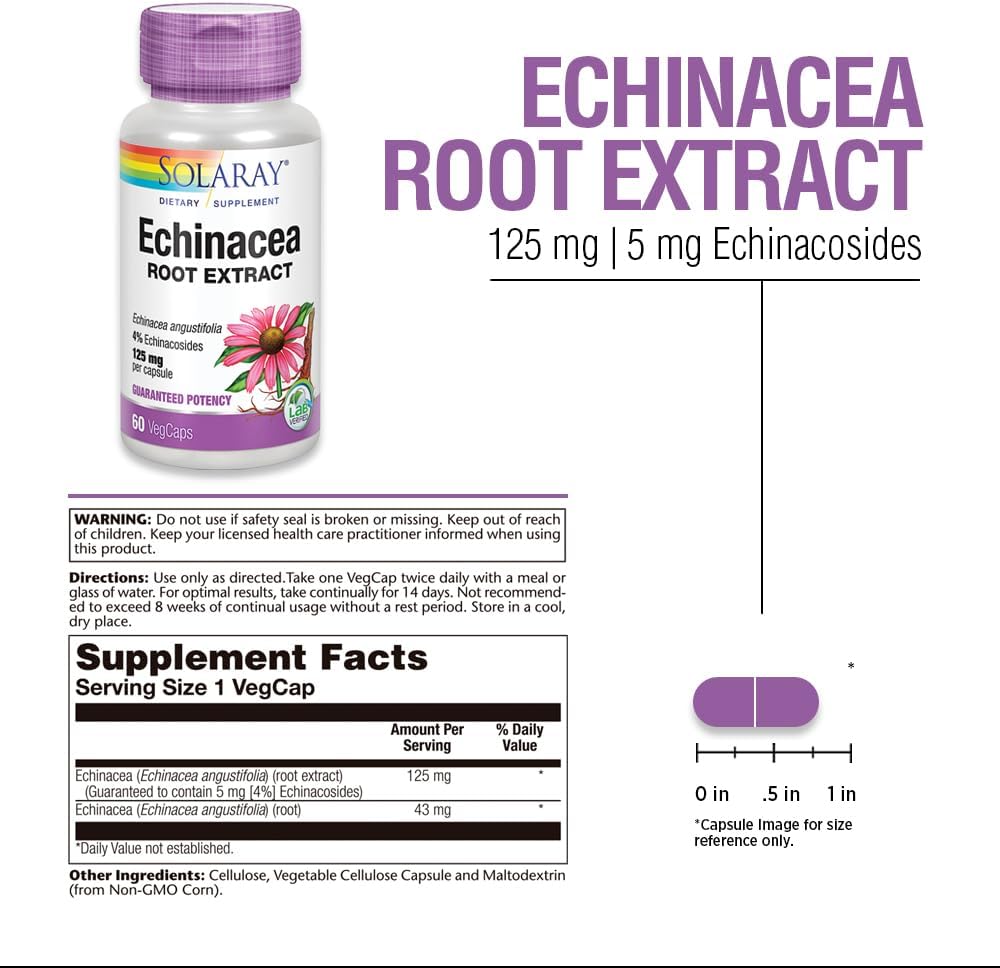 Solaray Echinacea A. Extract 125 mg