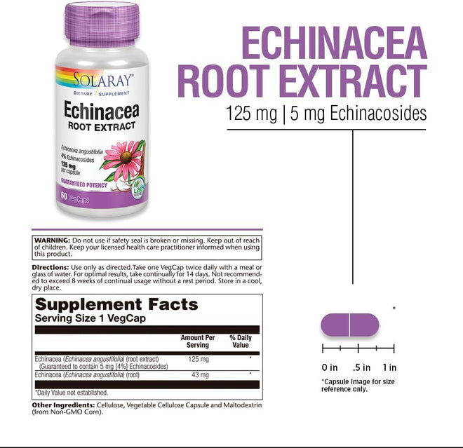 Solaray Echinacea A. Extract 125 mg