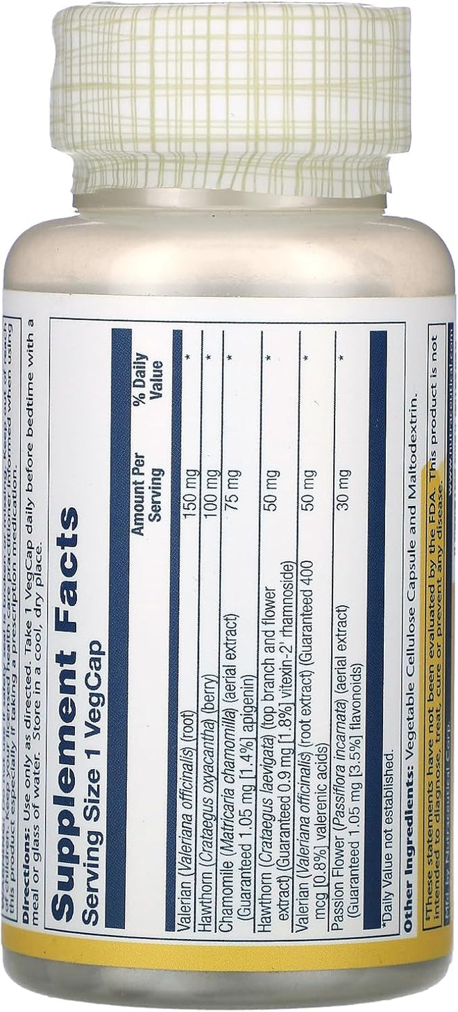 Solaray EuroCalm Valerian Root 200 mg