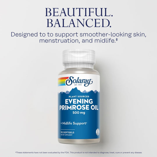 Solaray Evening Primrose Oil-High Potency 500 mg