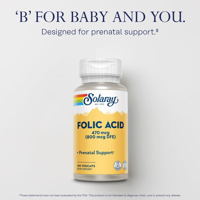 Solaray Folic Acid