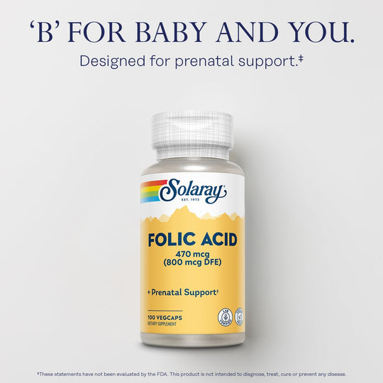 Solaray Folic Acid