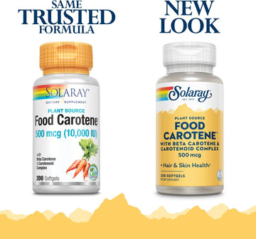Solaray Food Carotene 500mcg