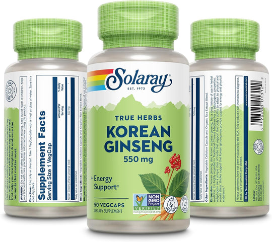 Solaray Ginseng Korean 550 mg