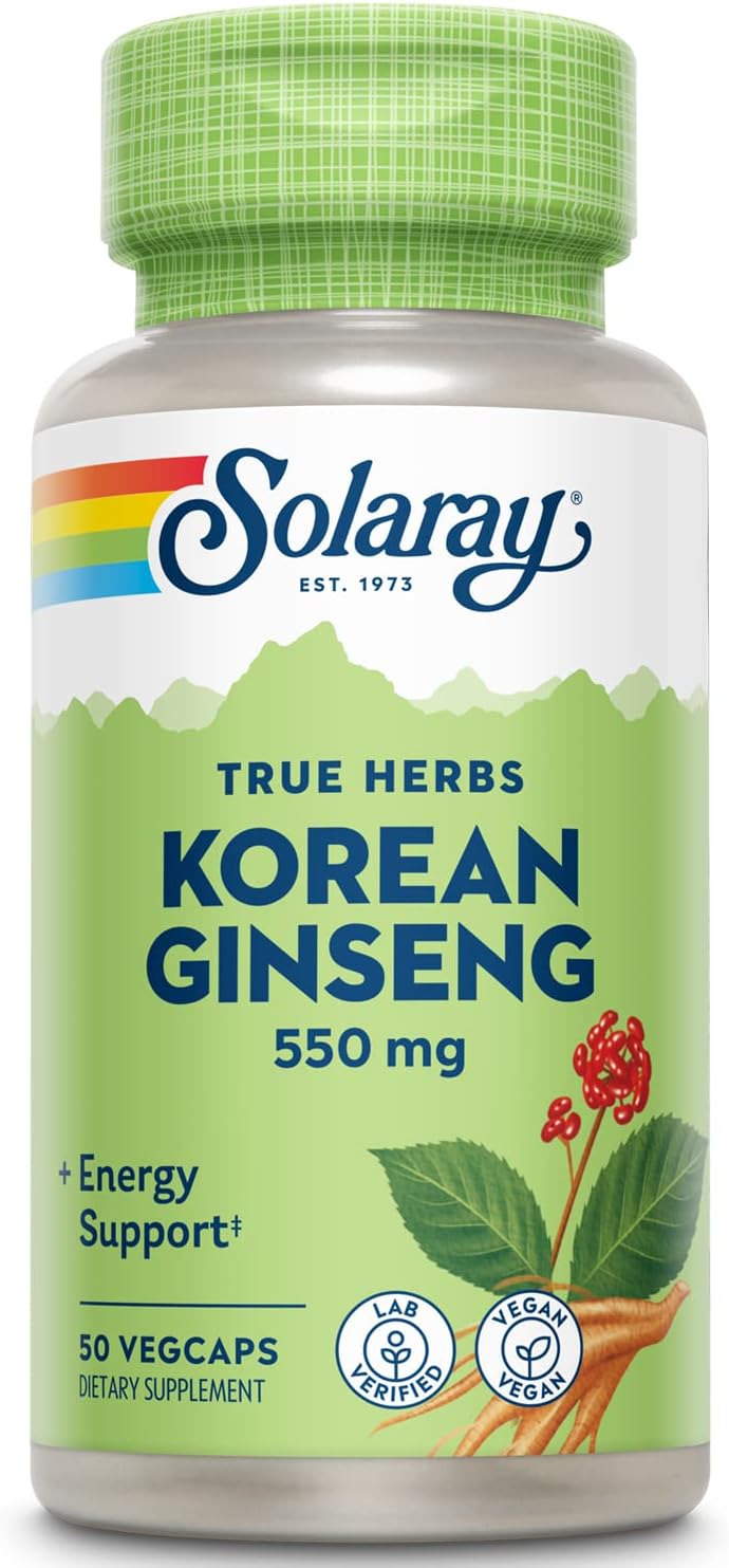 Solaray Ginseng Korean 550 mg