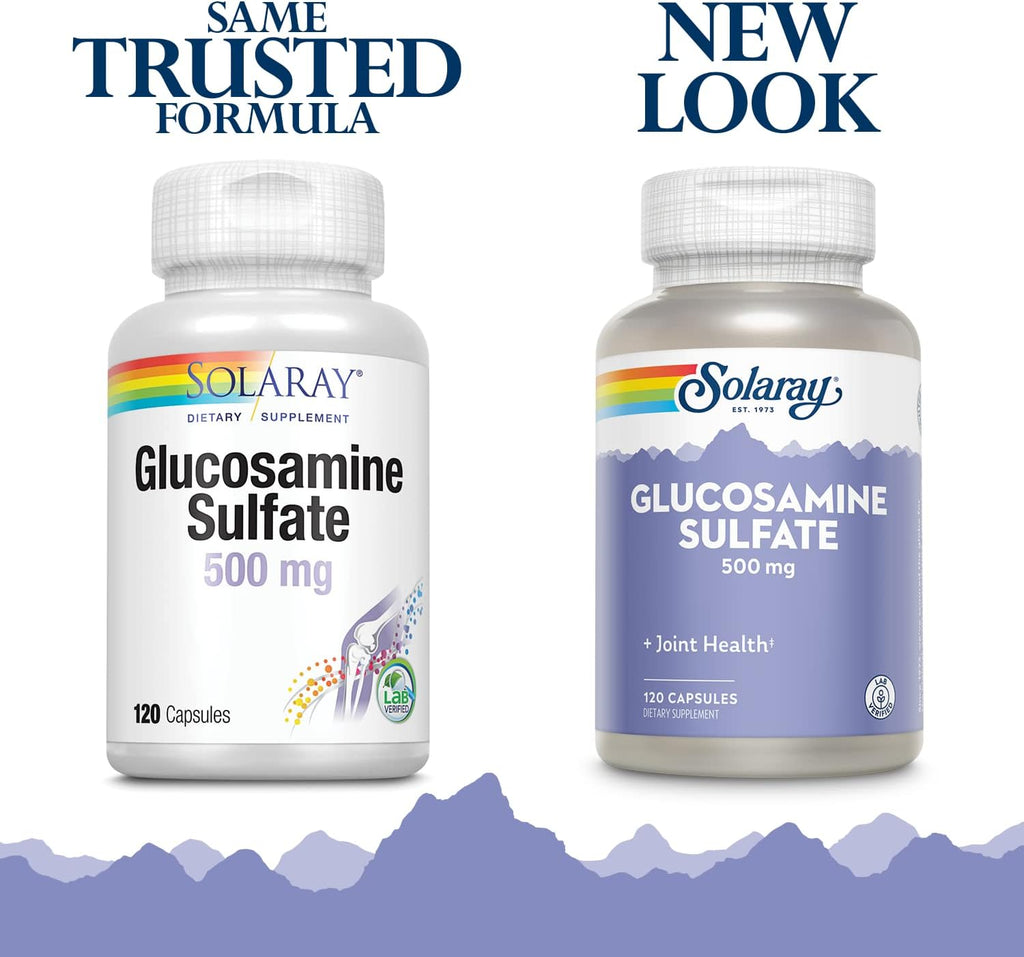 Solaray Glucosamine Sulfate 500 mg