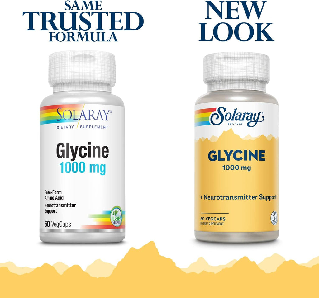 Solaray Glycine 1000 mg