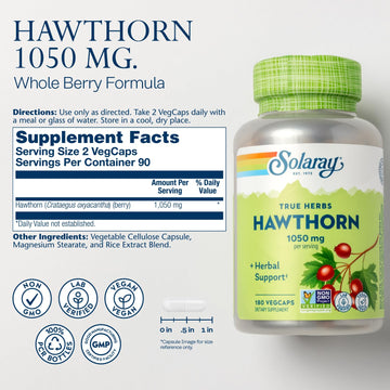 Solaray Hawthorn Berries