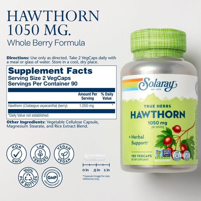 Solaray Hawthorn Berries