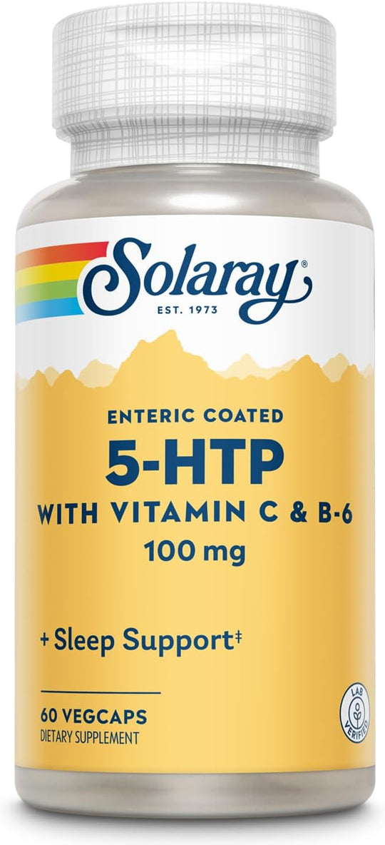 Solaray L-5-HTP 100 mg & Vitamin B6 & Vitamin C