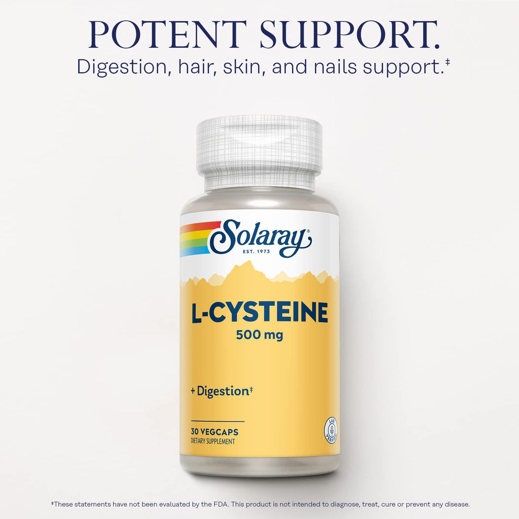 Solaray L-Cysteine - Free Form 500 mg