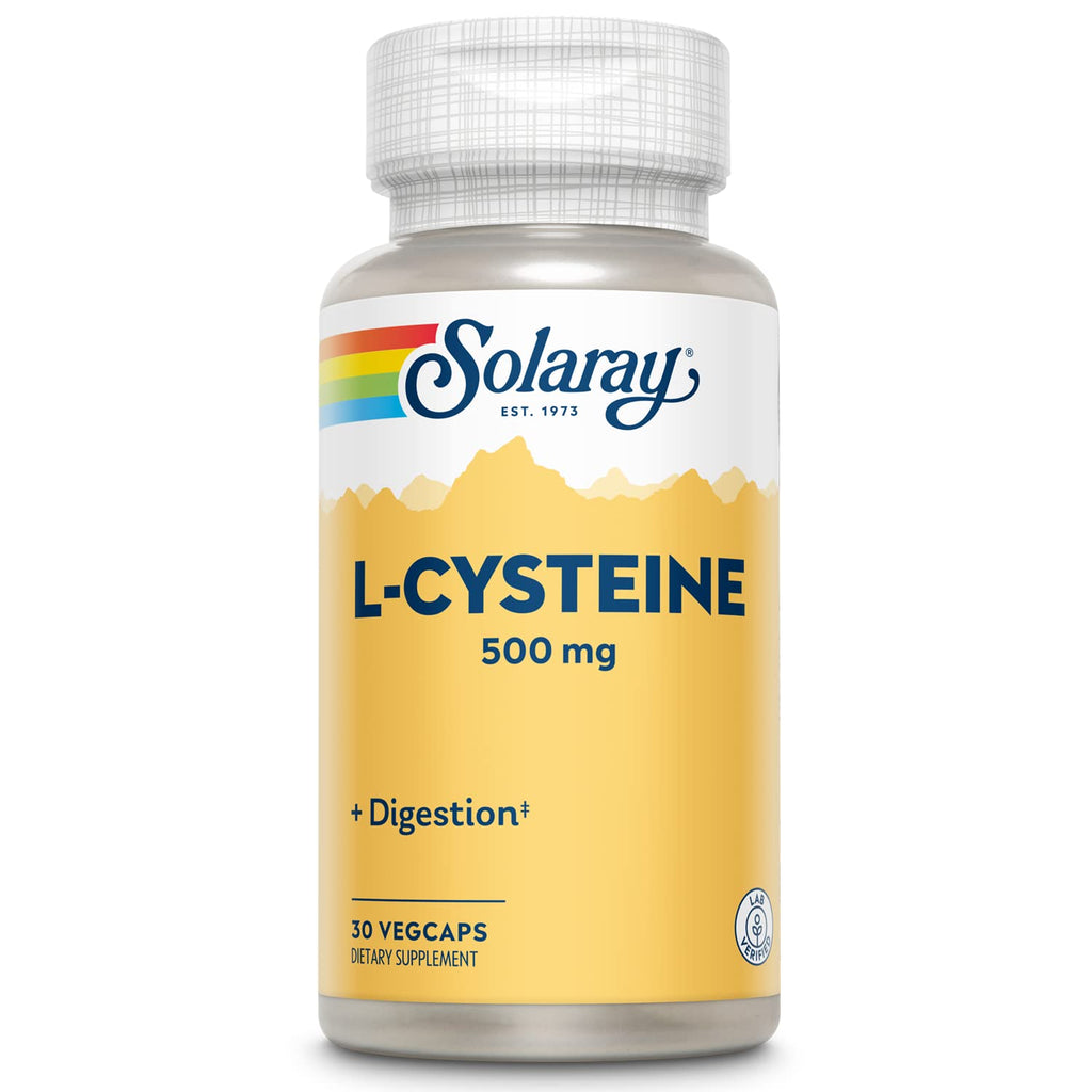 Solaray L-Cysteine - Free Form 500 mg