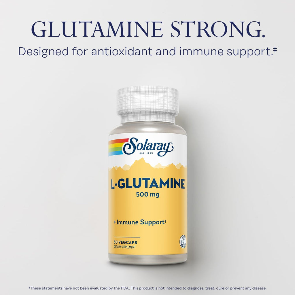 Solaray L-Glutamine 500 mg