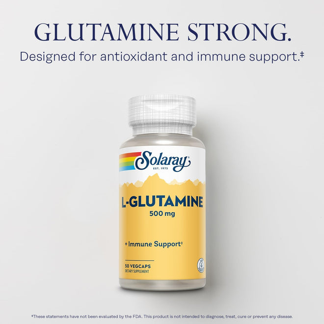 Solaray L-Glutamine 500 mg