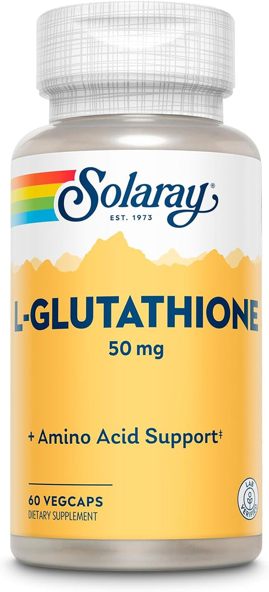 Solaray L-Glutathione 50 mg