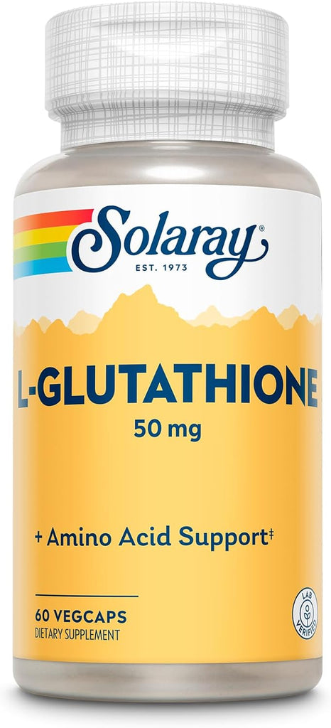 Solaray L-Glutathione 50 mg
