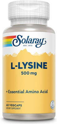 Solaray L-Lysine - Free Form 500 mg