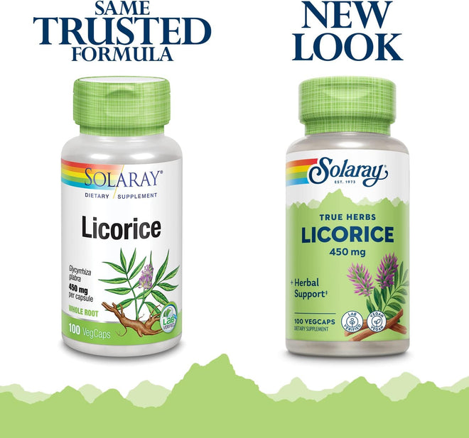 Solaray Licorice Root 450 mg