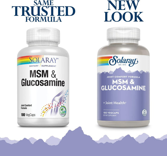 Solaray MSM & Glucosamine Sulfate
