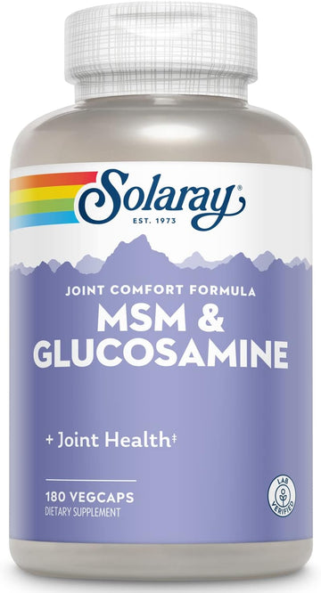 Solaray MSM & Glucosamine Sulfate