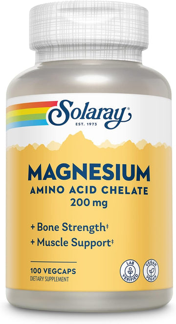 Solaray Magnesium AAC 200 mg