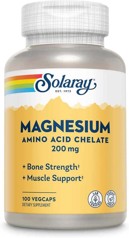 Solaray Magnesium AAC 200 mg